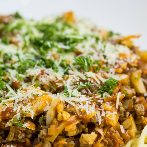 Hidden Vege Spaghetti Bolognese