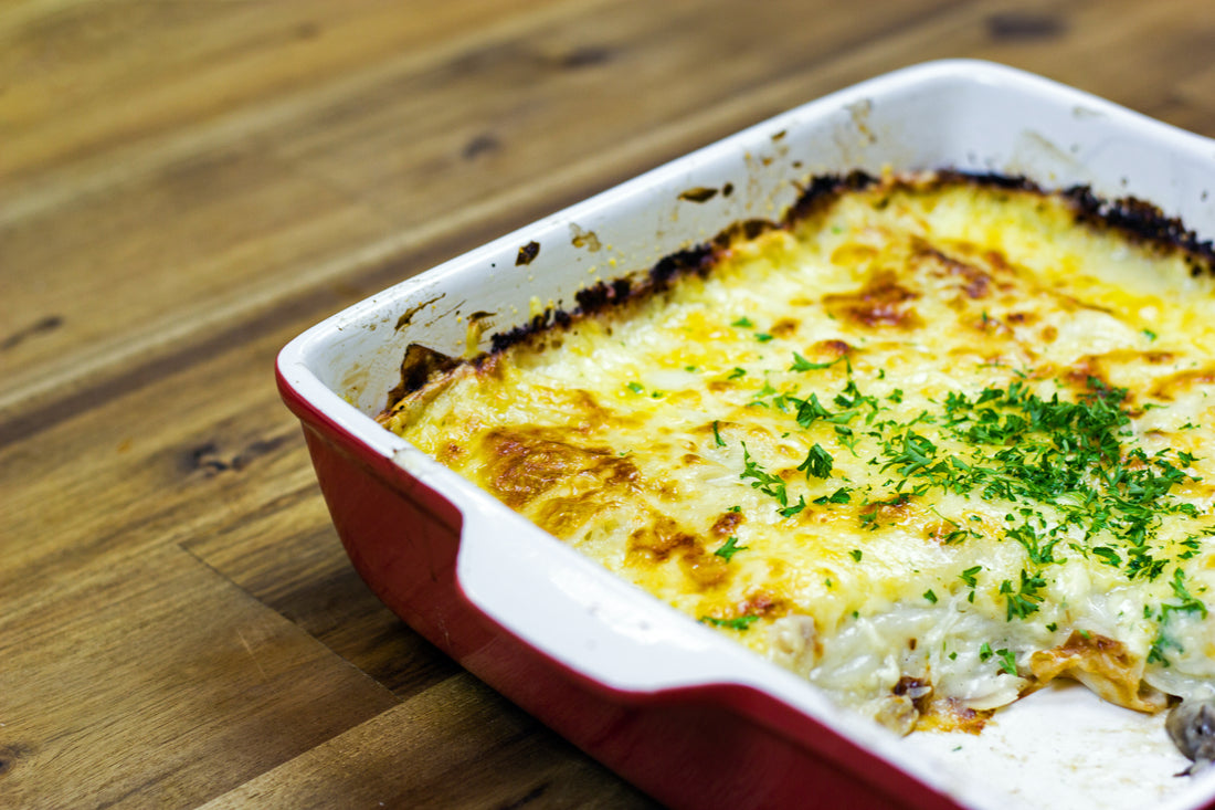 Carbonara Scallop Potatoes