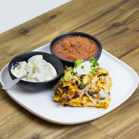 Tex Mex Chicken and Bean Lasagne