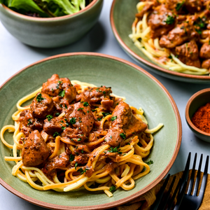 Durban Masala Fettuccine