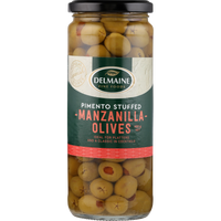 Delmaine Stuffed Green Manzanilla Olives