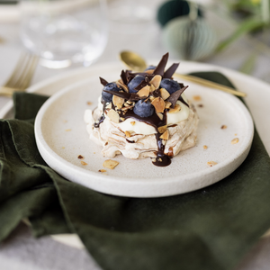 Chocolate Pavlova Stacks