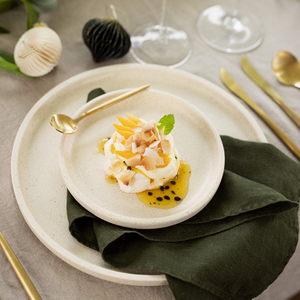 Passionfruit Pavlova Stacks