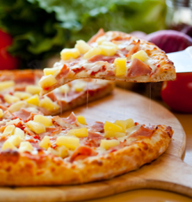 Ham & Pineapple Pizza