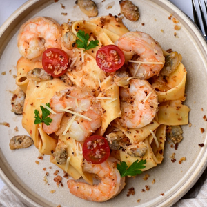 Prawn & Clam Pappardelle
