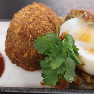 Chickpea Scotch Eggs