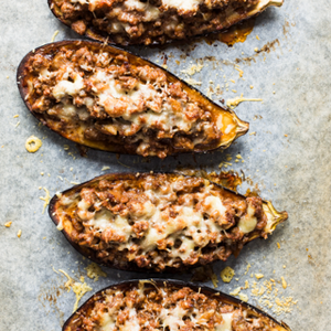 Stuffed Aubergine
