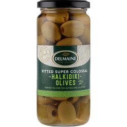 Delmaine Pitted Super Colossal Halkidiki Olives