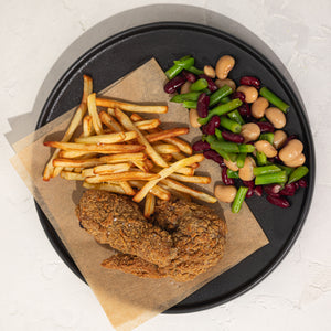 Traditional Bean Salad for Fried Chicken