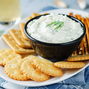 Marinated Feta and Mint Dip