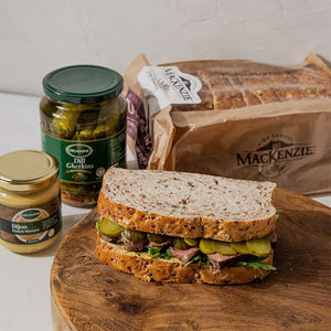 Dill Gherkin Sandwich